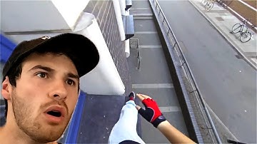 Parkour Athlete Reacts to Real Life Mirror