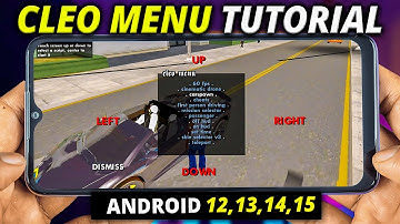 How To Install Cleo Mods In GTA San Andreas Original Android | Scripts Cheats Menu In GTA SA Mobile