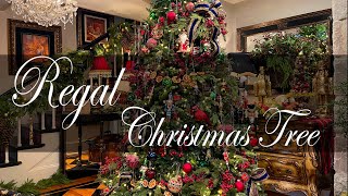 NIGHTTIME CHRISTMAS TREE DECORATING ~ ENCHANTING NUTCRACKER TINSEL TREE