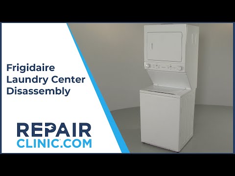 Frigidaire Laundry Center Disassembly (FFLE3900UW1)