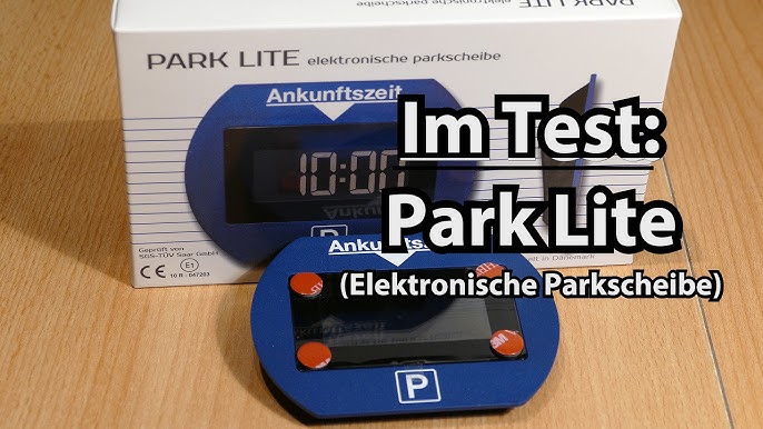 Needit PARK LITE, elektronische Parkscheibe mit deutscher