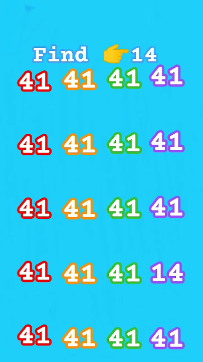 Find 👉14