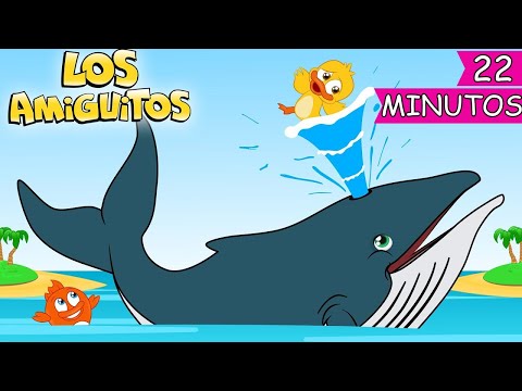 Canción de la Ballena 🐳Cancion Infantil | Canción Colección | Los Amiguitos Canciones Infantiles