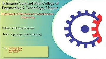 VSP: Pipelining & parallel Processing