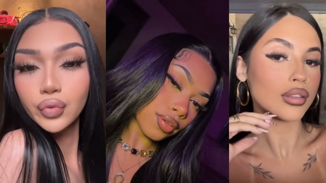 INSPIRAÇÃO de make no estilo BADDIE ✨/ compilados Tik Tok 