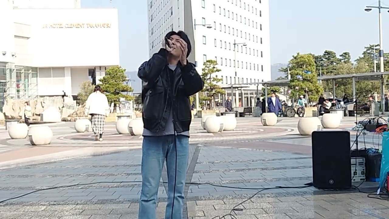 高松駅公認ストリートLIVE　山田翼　虹