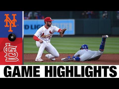 Mets vs. Cardinals Game Highlights (4/26/22) | MLB Highlights