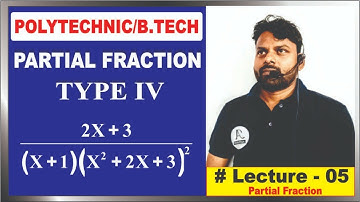 partial fraction lecture 05 #partial fraction #diploma #polytechnic #jharkhand polytechnic #math #je