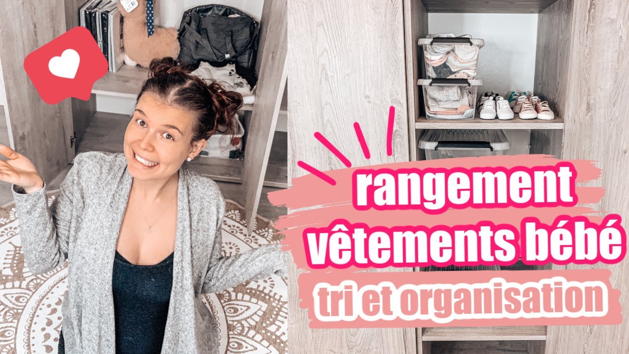 TRI & ORGANISATION DES VÊTEMENTS DE BÉBÉ