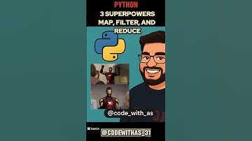 Python Map Filter Reduce | Python Programming | @codewithas_31  #shorts #viral #youtubeshorts