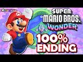 Super Mario Bros Wonder: 100% ENDING!! [All Secret Exits, Wonder Seeds, Purple Coins, Poles, Medals]