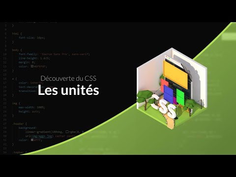 Découverte du CSS (6/31) : Les unités de mesures