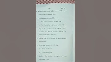 PGDEOH  MEV003 ENVIRONMENTAL LAW AND  MANAGEMENT MARCH.2022 Questio Paper