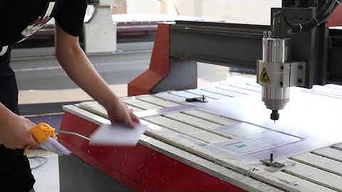 CNC engraving polycarbonate sheet