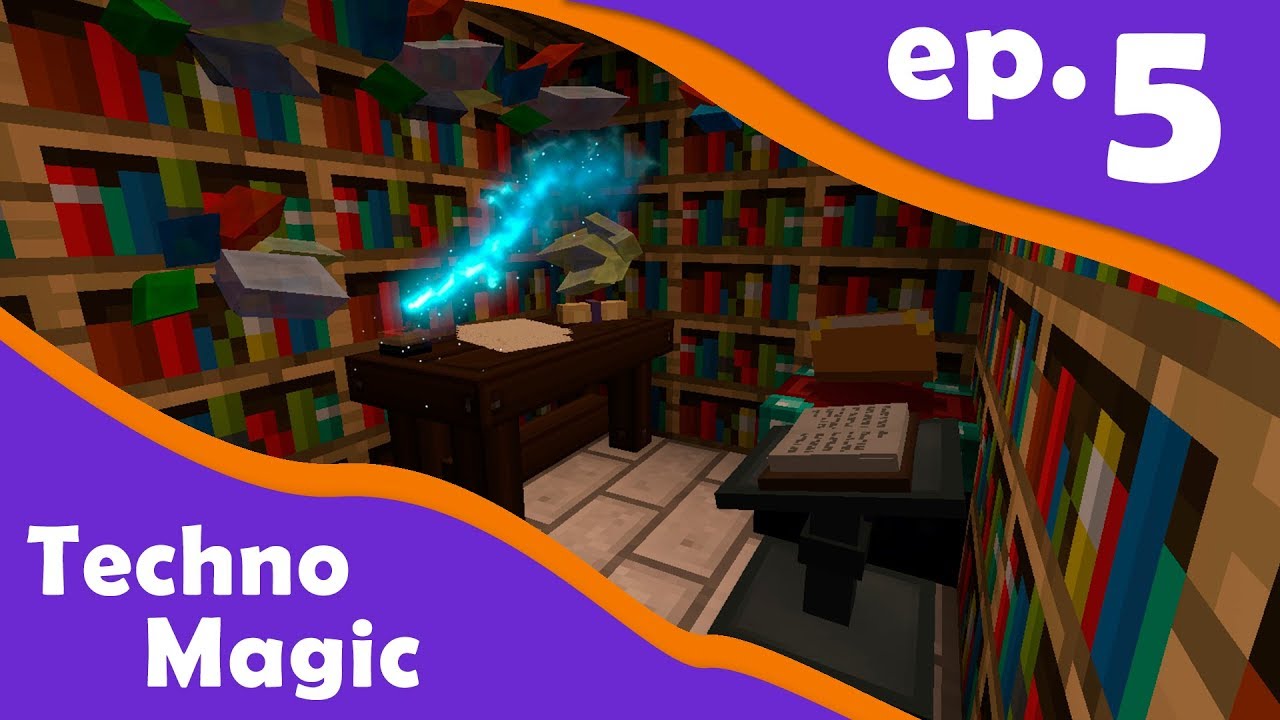 Майнкрафт Techno Magic выживание! #5