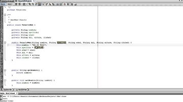 18 Java - JavaBeans y Metodos Set-Get