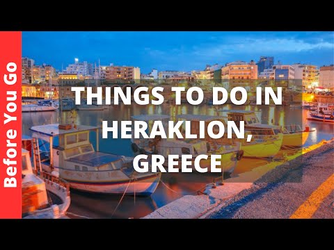 Video: Heraklion Lufthavne på Kreta, Grækenland