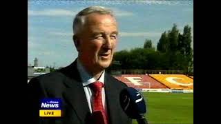 2005-07-27 - Shelbourne v Steaua Bucharest 🇷🇴 - UCL - TV3 News Pre-match