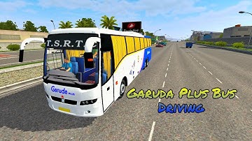 TSRTC BUS SIMULATOR GAME | GARUDA PLUS BUS DRIVING | INDIAN BUS SIMULATOR PART -1| BUSSID