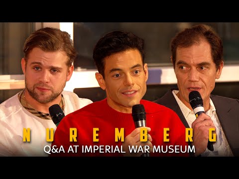 Rami Malek, Leo Woodall, Michael Shannon & James Vanderbilt Talk Nuremberg | Imperial War Museum thumbnail