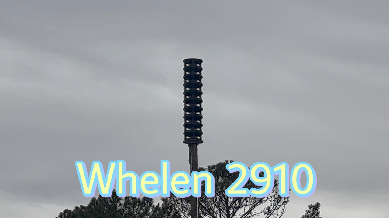 Whelen WPS 2910 (Voice + Alert) Greenbrier, Tennessee Tornado Siren Test