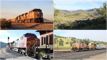 Railfanning Tehachapi Pass Part 1 4/19/19