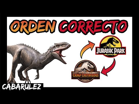 Jurassic Park  Cuál es el orden cronológico y dónde se pueden ver