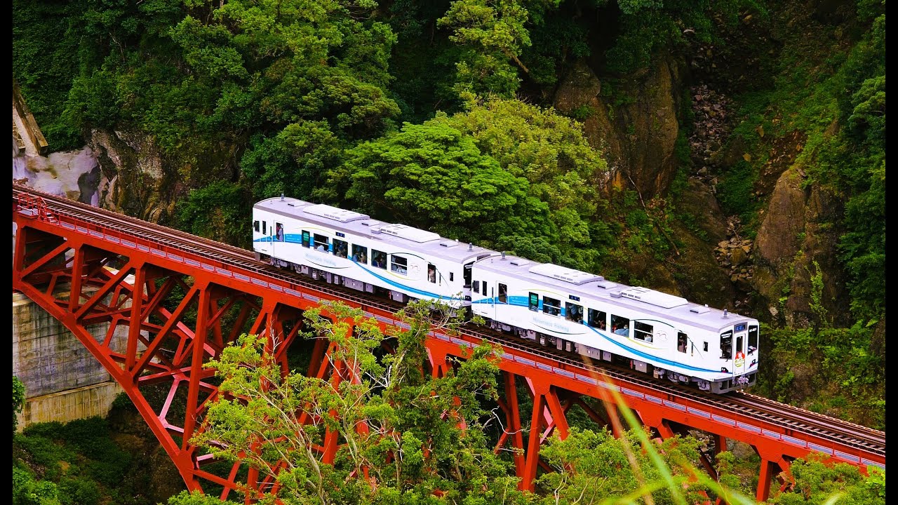 4K】7年3か月ぶりに全線開通！帰ってきた南阿蘇鉄道。The Minami Aso