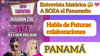 Entrevista a Boza, detalles de futuras colaboraciones &  remix de Hecha Pa' mi