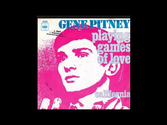 Gene Pitney - Playing Games Of Love