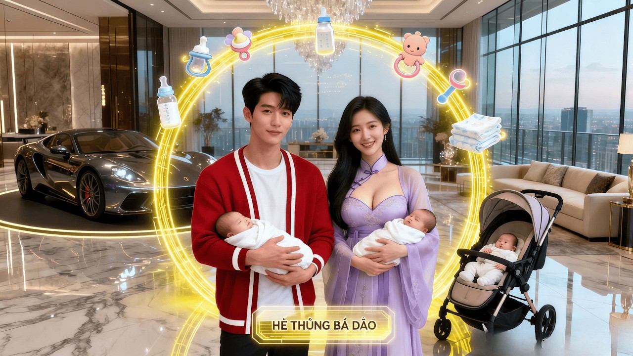 Chén Nữ Chủ Tịch Một Phát Có Bầu - Sinh Viên Nghèo Khai Mở Hệ Thống Nuôi 3 Đứa Con Hoàn Tiền X10