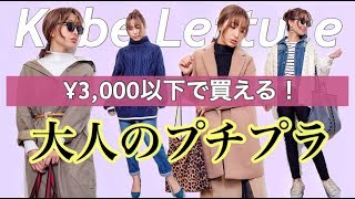 【プチプラ購入品】¥3,000以下で大人のプチプラコーデ【アラフォーファッション】