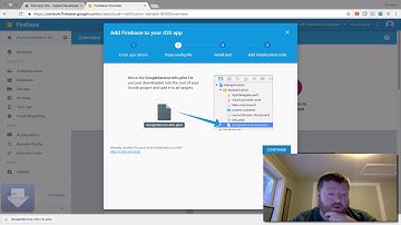 Firebase Push Notifications - Firebase Project Setup