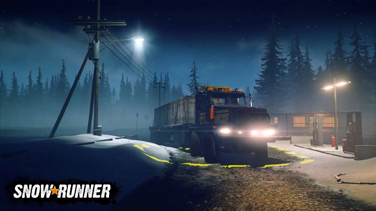 SnowRunner ALASKA 4x Drilling Spare Parts Western Star 6900