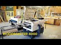 Woodmaster 4-Side Molder / Planer: See the NEW Made in the USA WM4000 in Action Woodmaster 4-Side Molder / Planer: See the NEW Made in the USA WM4000 in Action
