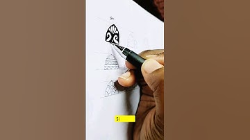 How to draw Mandala for beginners|Mandala Patterns|Zentangel|Doodle|#shorts #short #viral #trending