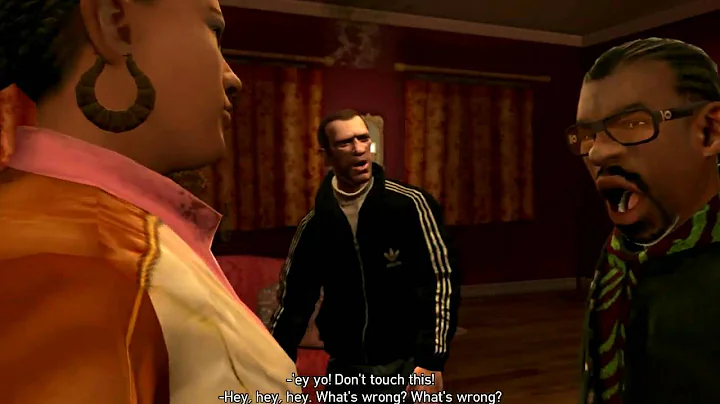 GTA IV - Little Jacob and Elizabeta Torres "conver...