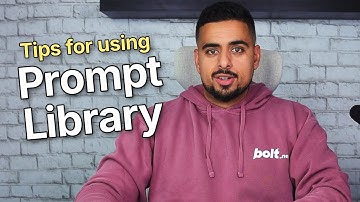 This Bolt Feature Will 10X Your Vibe-Coding Speed (Prompt Library Tutorial)