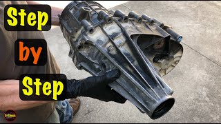 1998  2000 GM OBS K Truck w/4L80E Autotrack I (NP246) Transfer Case Removal Process (Chevy & GMC)