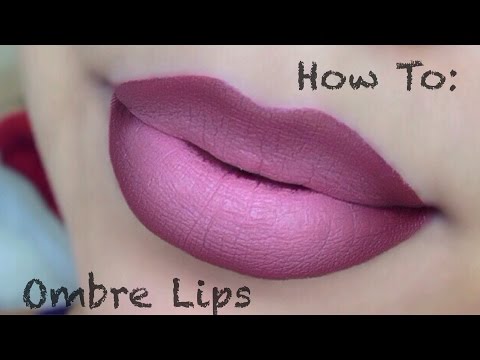 HOW TO : Ombre Lips (Drugstore Products)