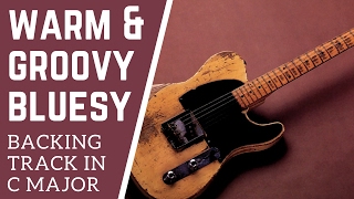 Video thumbnail of "Warm & Groovy Bluesy Guitar Backing Track in D Minor"