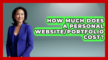 How Much Does A Personal Website/Portfolio Cost? - Job Success Network