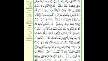 الصفحة ٦ من القرآن الكريم...القارئ د.بريك سعد بريك