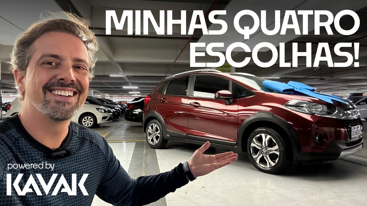 Escolhi QUATRO SEMINOVOS #sensacionais para comemorar os 4 anos da Kavak!