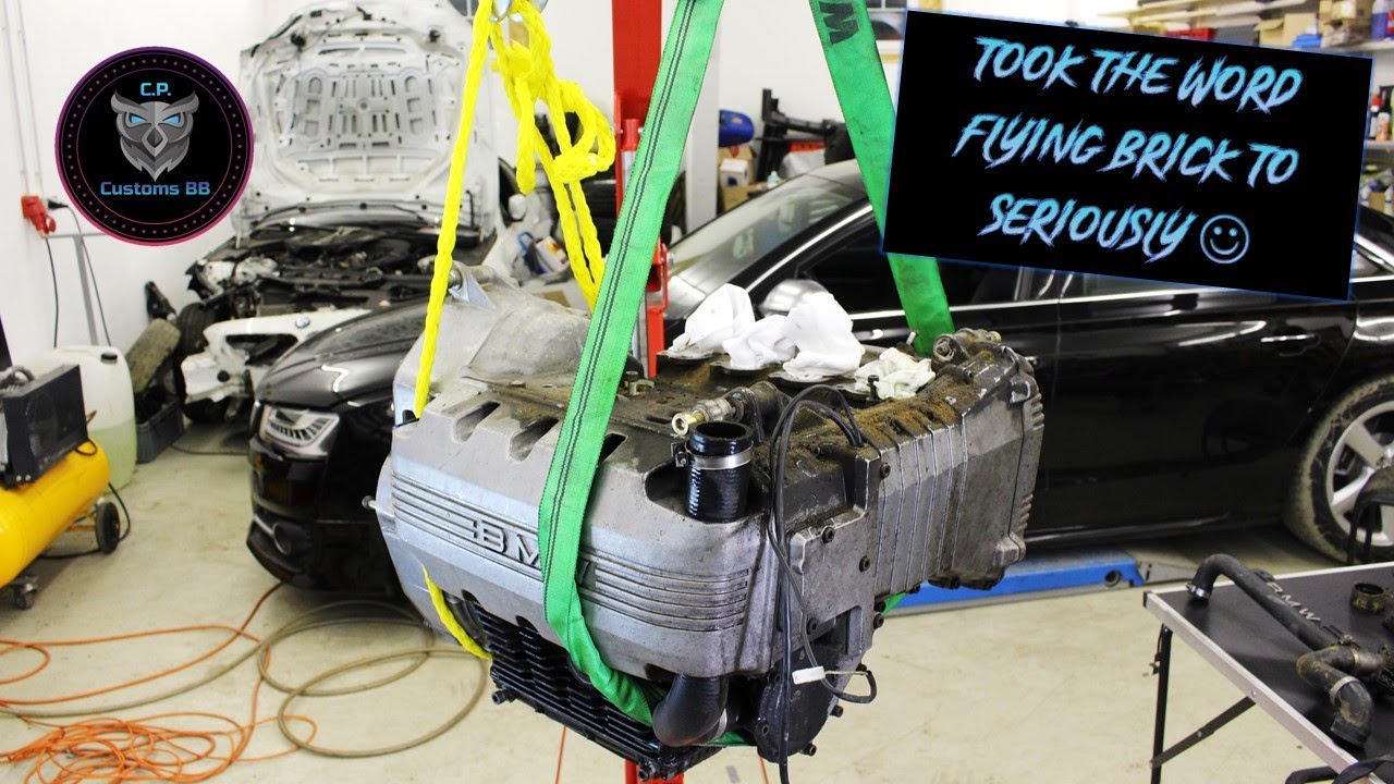 BMW ★ K100 Cafe Racer Build - Preparing for engine teardown - C.P. Customs #4