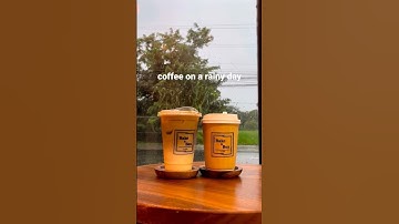 coffee on a rainy day #shorts #shortsvideo #shortsfeed #shortsyoutube #shortsviral #fyp #coffee