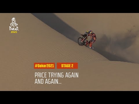 #DAKAR2021 - Stage 2 - Price trying again and again...