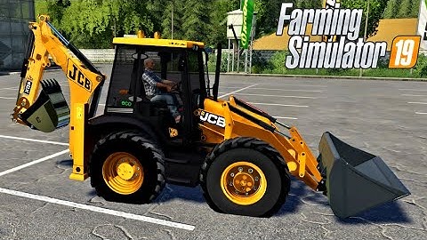 Farming simulator 2019 - MERCEDES-BENZ AGRAR and JCB 4CX ECO