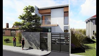 Small House Design Idea (84 sqm. lot)