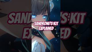 Learn All about SANDRONE'S KIT in less than 60 seconds! #genshinimpact #shorts #genshin